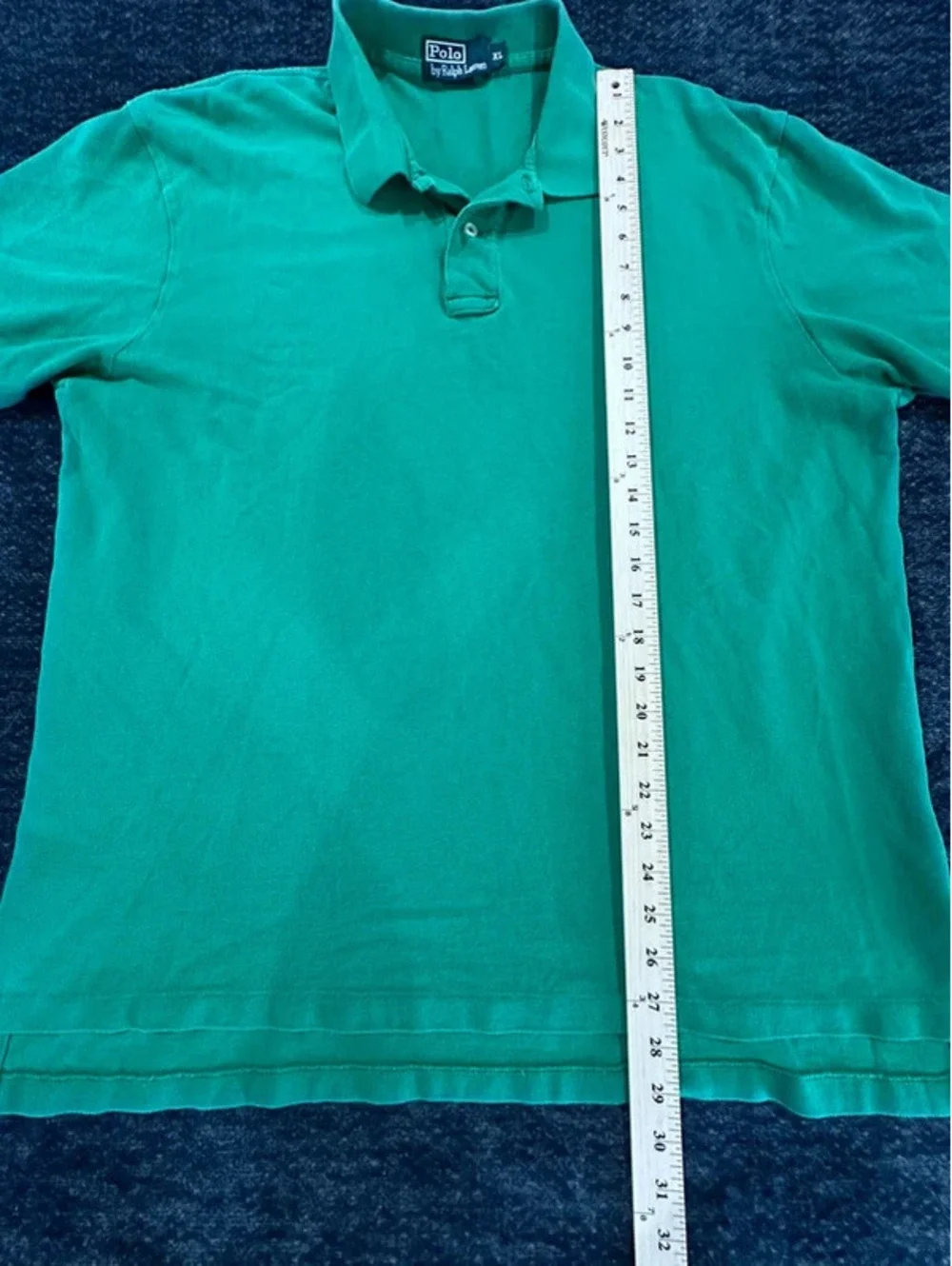 Polo Ralph Lauren Men’s XL Green Short Sleeve Polo Shirt Pony Logo